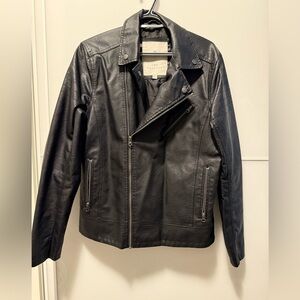 Chapter Black Leather Outerwear